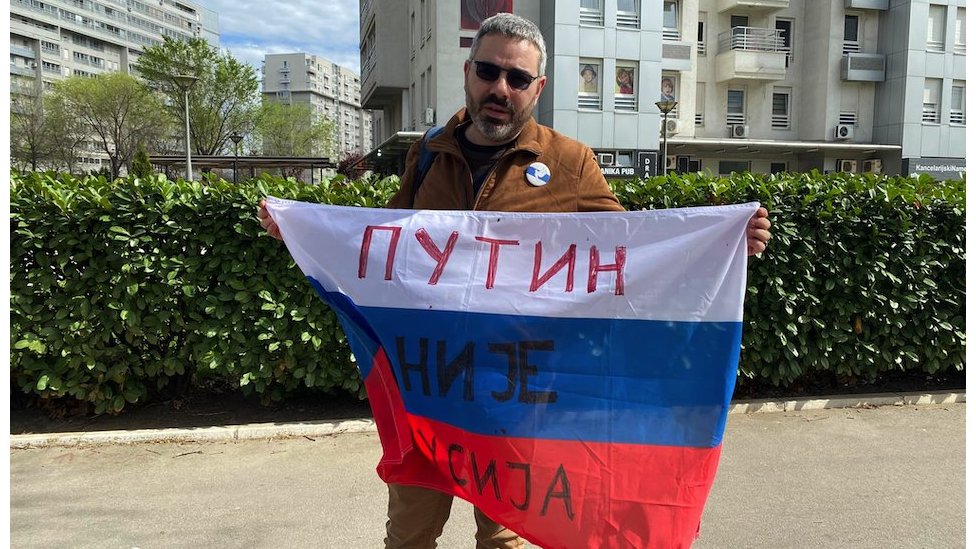 Izbori u Rusiji 2024: Ruski državljani u Srbiji čekaju duže od dva sata da bi glasali na izborima 5 Pjotr Nikitin iz Ruskog demokratskog društva