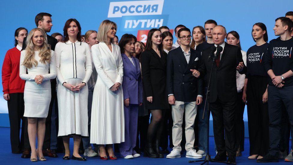 Predsednički izbori u Rusiji 2024: Putin osvojio peti mandat i poručio Zapadu „ovo je demokratija" 1 putin, izbori u Rusiji