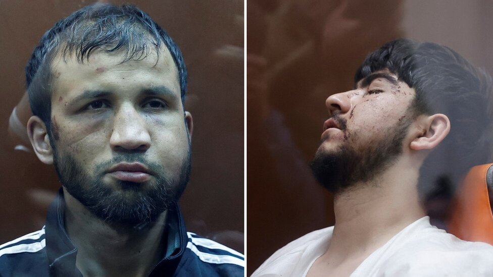 The men identified as Shamsidin Fariduni (left) and Muhammadsobir Fayzov