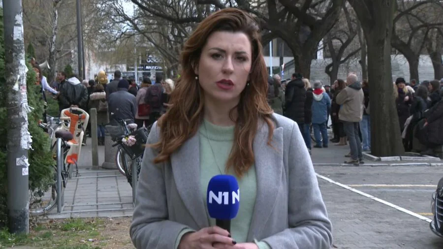 Novinarka N1 posle pretnji zbog izveštavanja u Novom Sadu: Bes prema institucijama preusmeren na novinare 1