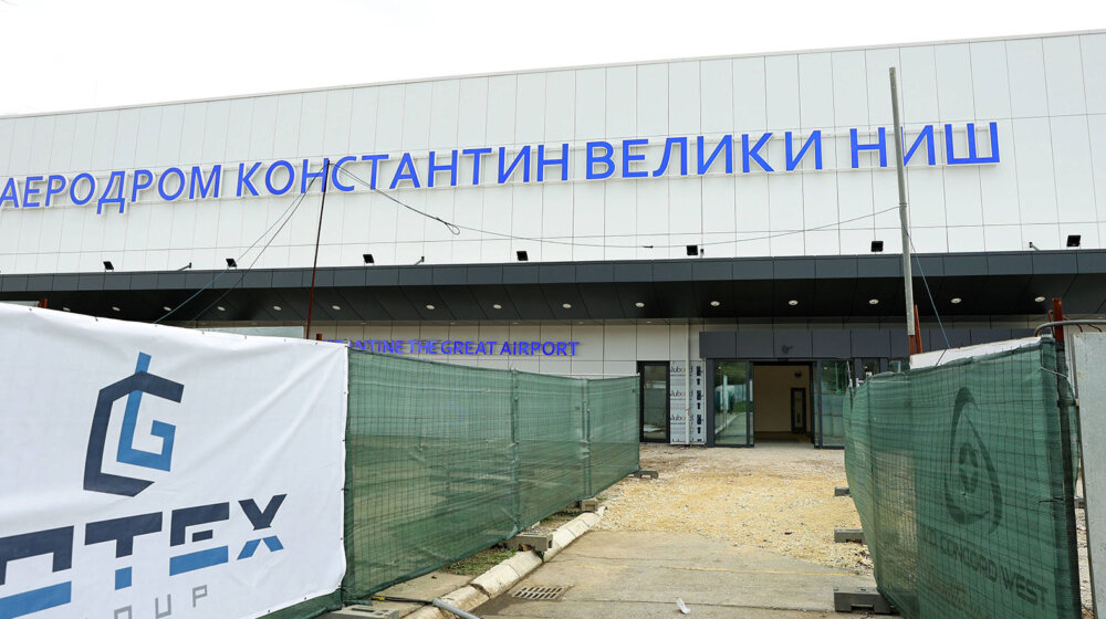 Na niškom aerodromu u prvom kvartalu broj putnika smanjen za 18 odsto 1