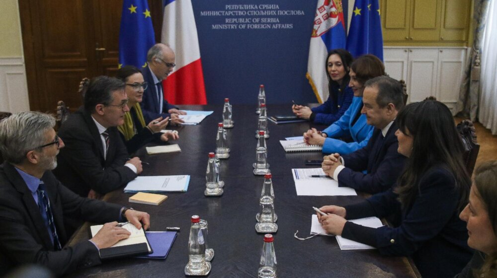 Dačič i francuski zvaničnik Ministarstva spoljnih poslova: Francuska podržava dijalog sa Prištinom 1