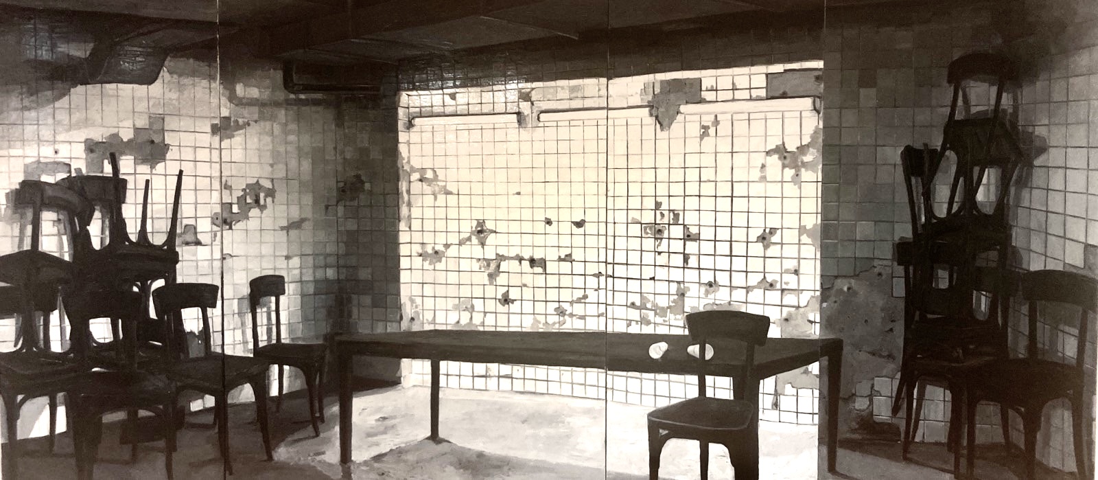 Seciranje čoveka iz raznih perspektiva na „Poslednjoj večeri“ Biljane Đurđević u Galeriji Hestia (FOTO) 2