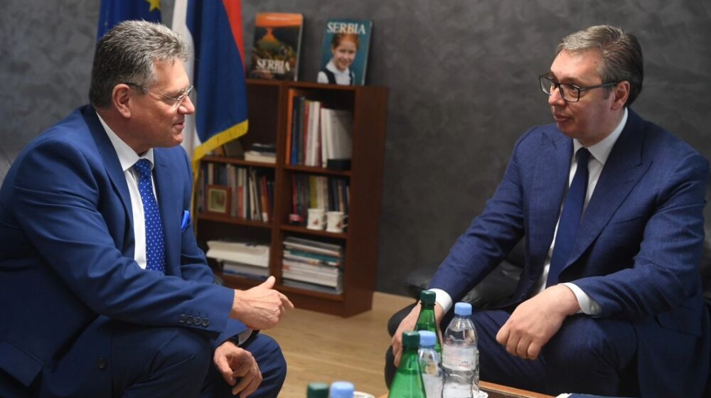 Vučić u Briselu razgovarao sa Marošem Šefčovičem o trenutnoj održivosti energetskih sistema 1