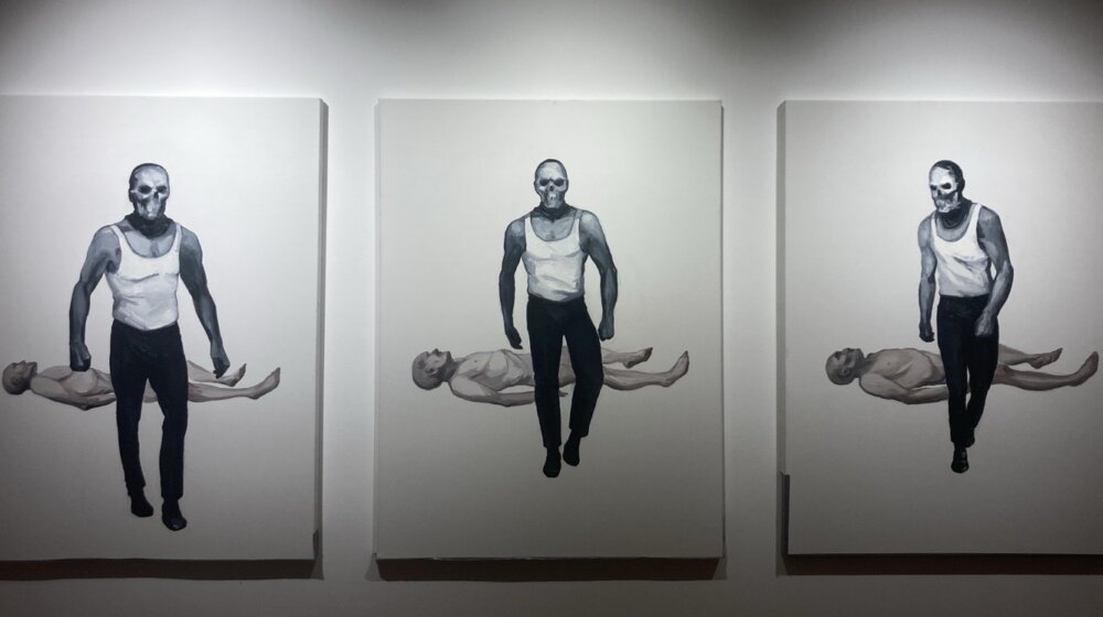 Seciranje čoveka iz raznih perspektiva na „Poslednjoj večeri“ Biljane Đurđević u Galeriji Hestia (FOTO) 1