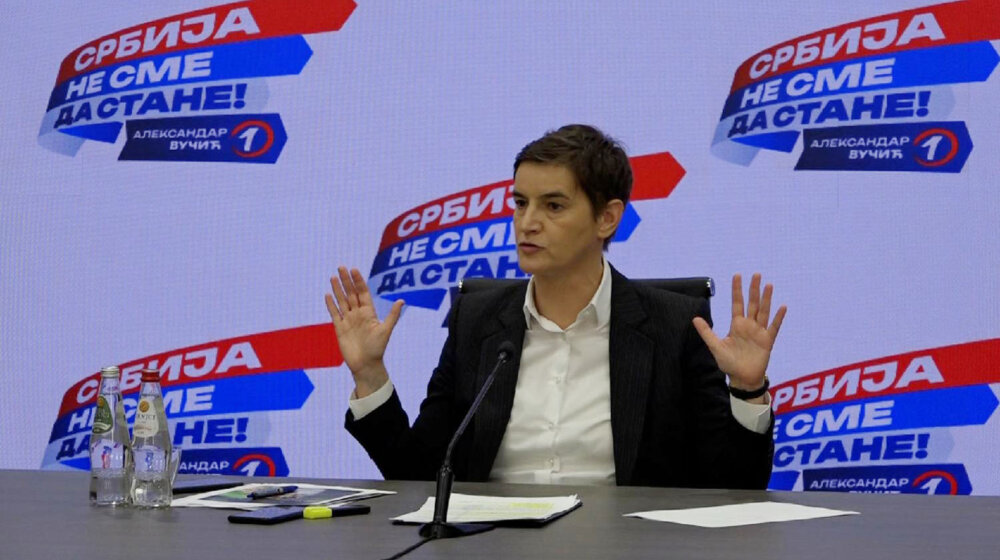 Ana Brnabić reagovala na blokadu koalicije NADA i uputila poruku Milošu Jovanoviću 1