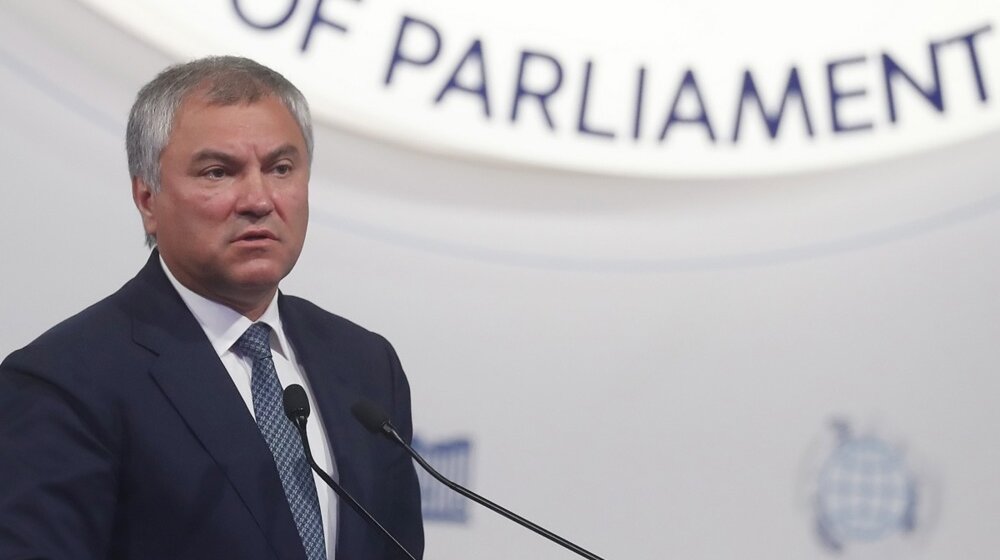 Volodin predvideo "nestanak" Makrona i Merca "od svetlosti Rusije" 1