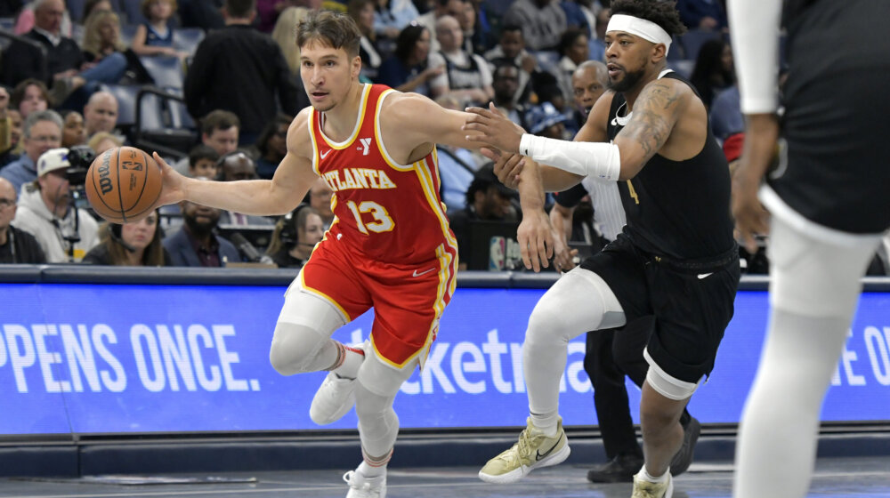 Bogdanović se trojkama probija u istoriji Atlante: Peti najbolji strelac za tri poena u poslednjih 56 godina 1