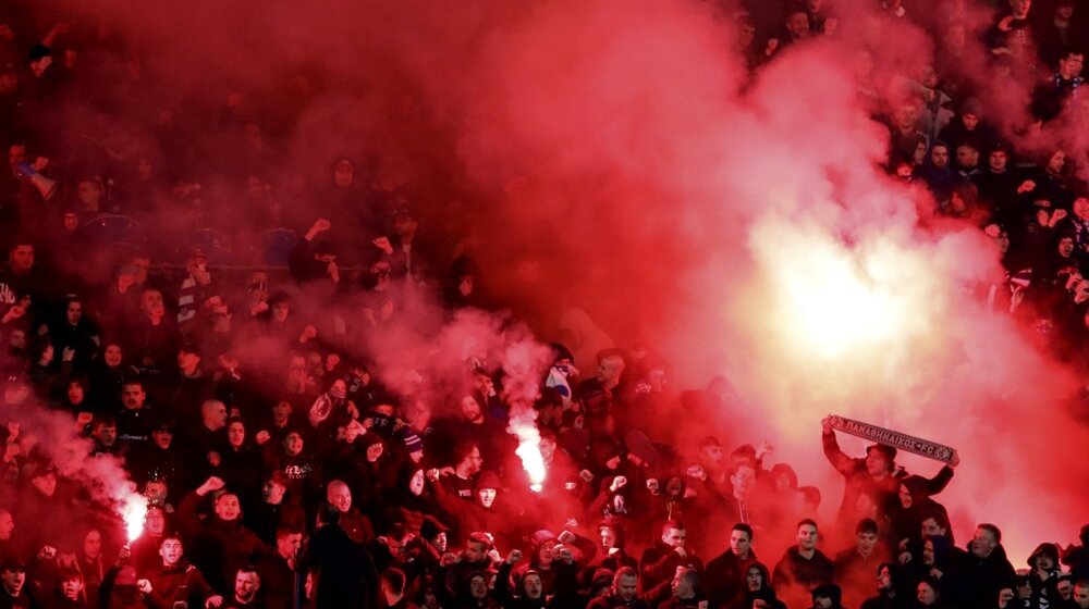 Partizan tema utakmice Lige konferencija na „Maksimiru“: Navijači Dinama vređali crno-bele na utakmici između protiv PAOK-a 1