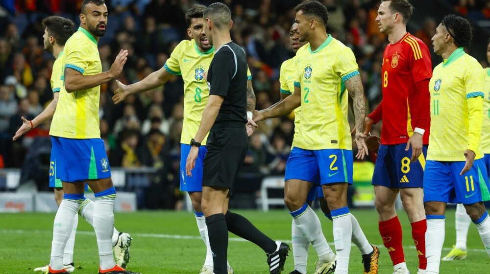 Brazilci ogorčeni posle remija sa Španijom: Više nećemo igrati prijateljske utakmice 1
