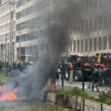 Haos u Briselu: Bale sena i logorske vatre po ulicama, ozdvanjaju zvuci petardi i sirena 6
