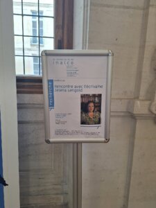 Jelena Lengold i Aleksandar Baljak na književnoj turneji u Francuskoj: Susreti sa čitaocima od Pariza do Strazbura 2 Jelena Lengold i Aleksandar Baljak na književnoj turneji u Francuskoj: Susreti sa čitaocima od Pariza do Strazbura 2