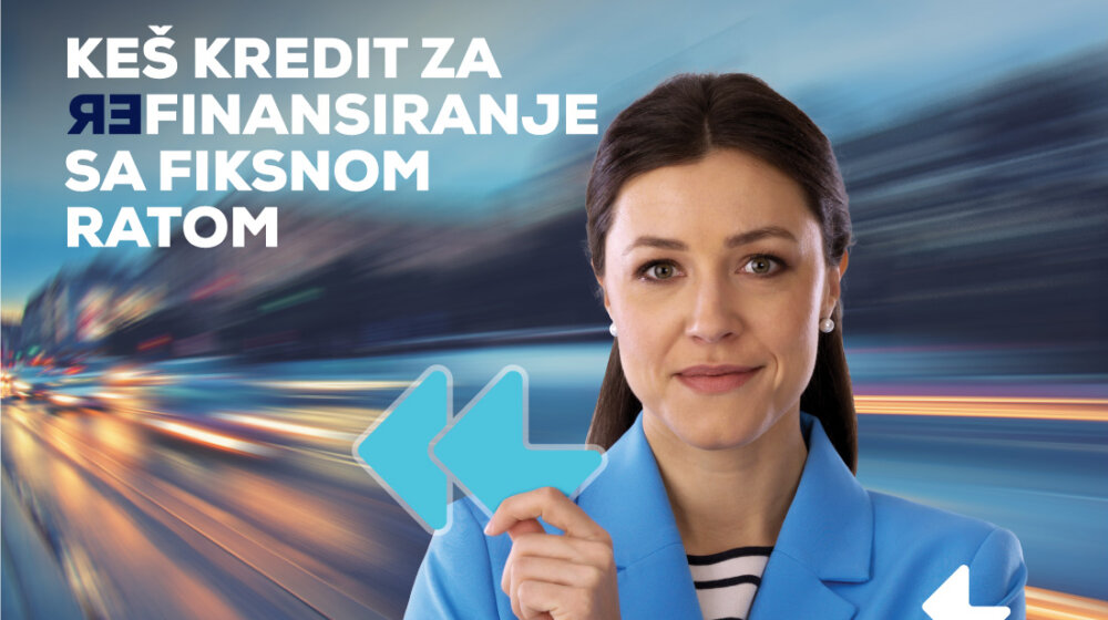 Mobi Banka: Keš kredit za refinansiranje uz uvek fiksnu kamatnu stopu 1