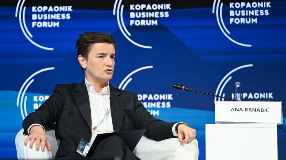 Brnabić na Kopaonik biznis forumu: Srbija uspela da održi privredni rast uprkos višestrukim krizama