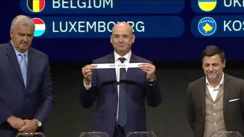 Žreb za kvalifikacije za Evropsko prvenstvo prekinut jer je Srbija izvukla Kosovo 1