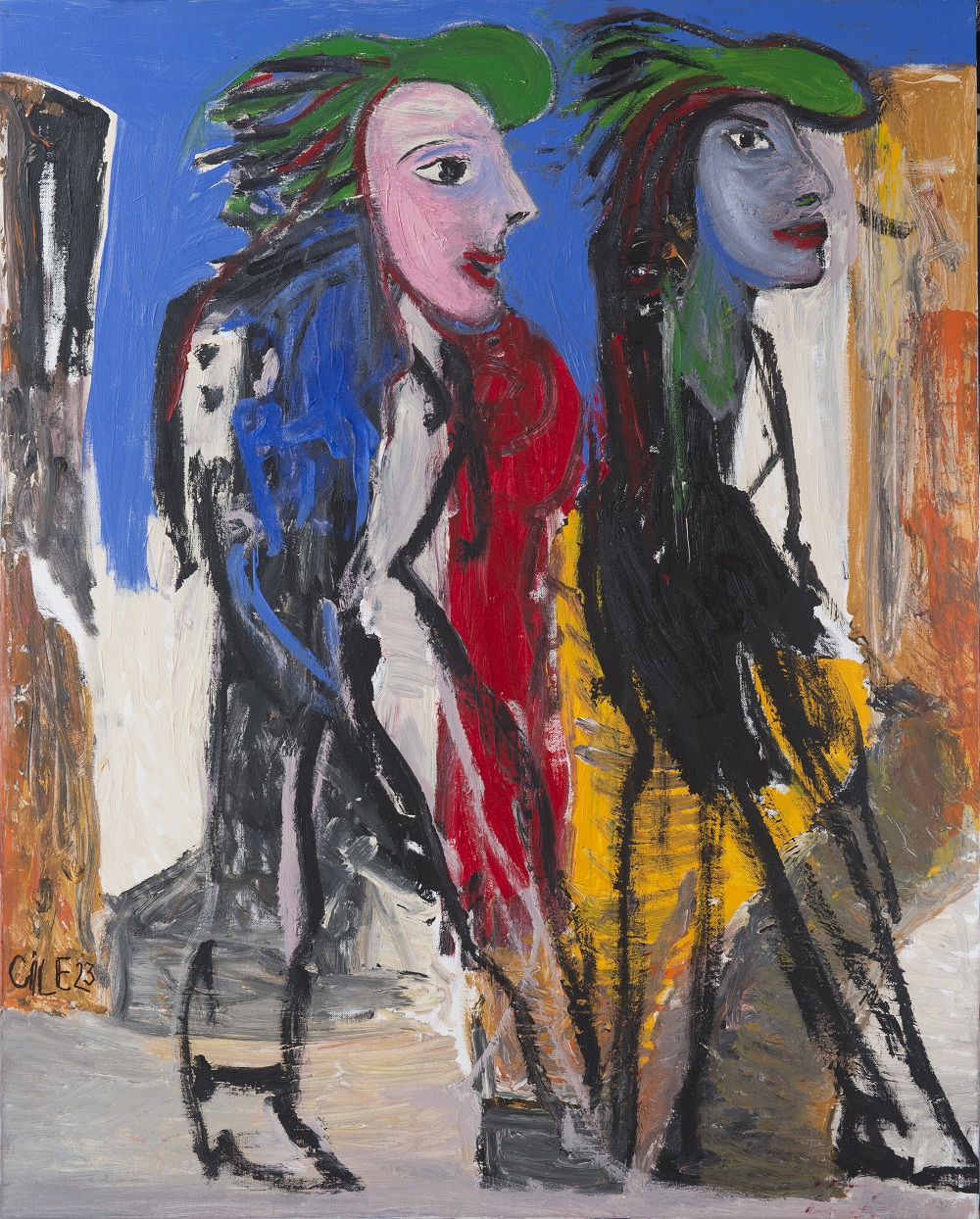 Žene sa svojim sudbinama, traumama, radostima, željama, snovima i nadanjima: "Putnice" Milana Cileta Marinkovića u Salonu Muzeja grada Beograda 2