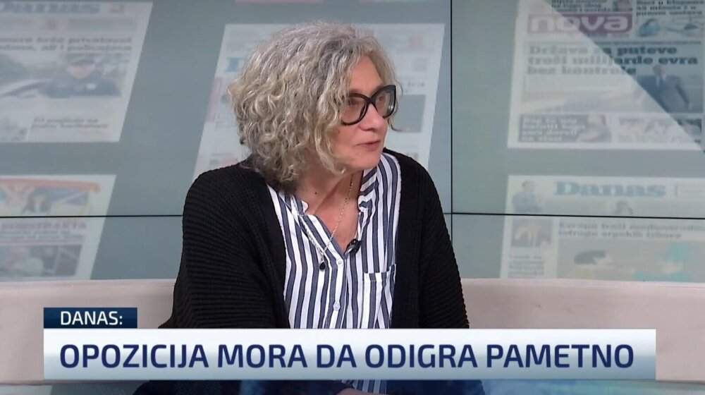 "Ako vlast izgubi Beograd, uslediće domino efekat": Jelka Jovanović kaže da bi obrnuta situacija bila "veoma opasna" 1