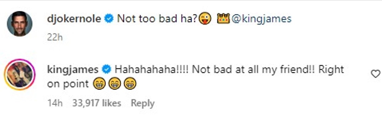 Lebron Džejms pohvalio Novaka Đokovića za košarkaško umeće: Nije loše, prijatelju 2