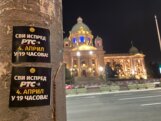 Kreni-Promeni oblepio Beograd: "Svi ispred RTS! 4. april u 19h" 3