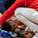 Jago dos Santos doživeo tešku povredu protiv Makabija, ostao u bolnici tokom noći 6