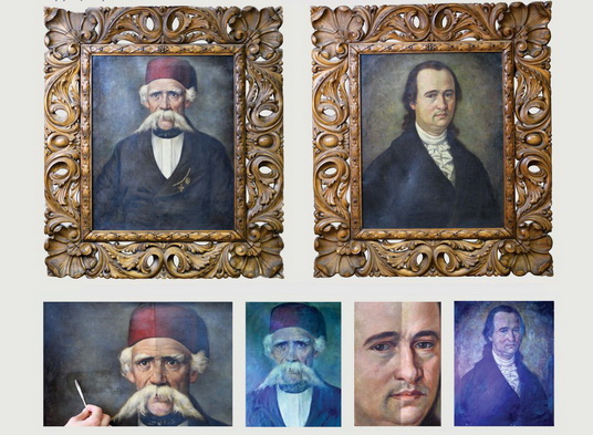 Restauracija tri slike i tri portreta 3