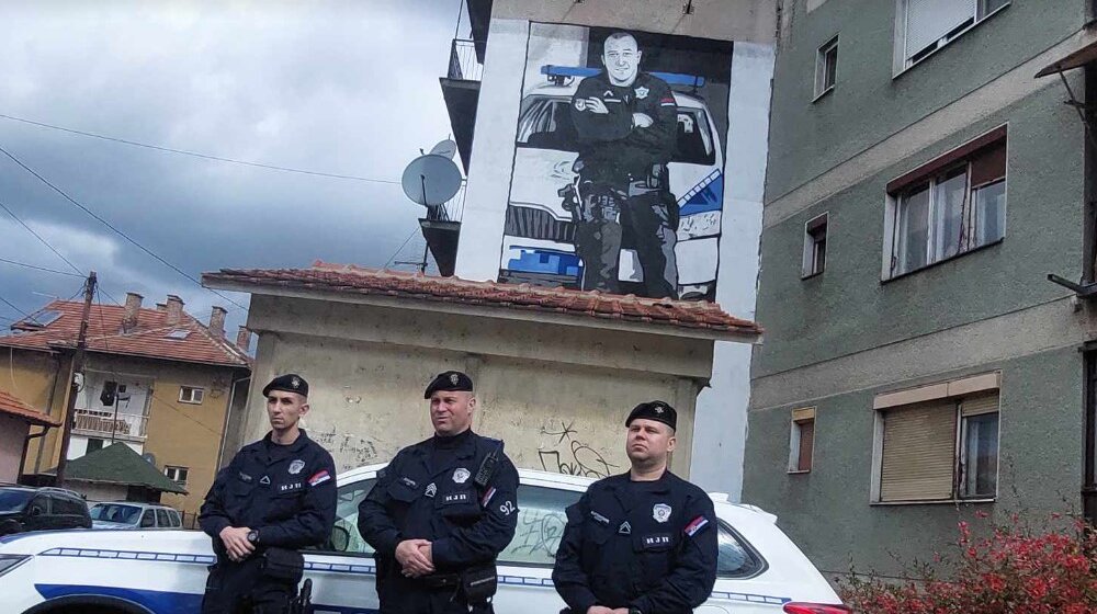 U čast poginulog policajca Ivana Đurđevca u Zaječaru naslikan mural sa njegovim likom 11