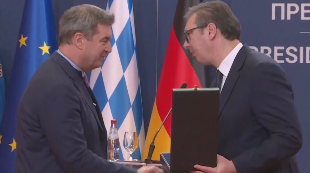 Vučić: Srbija u sedam oblasti da sarađuje sa Bavarskom 1