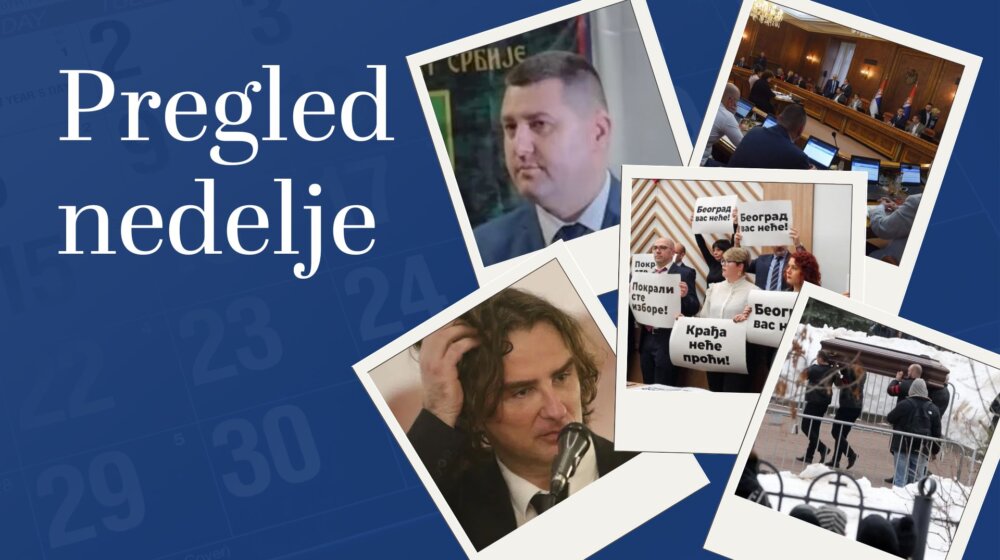 Privođenje Novice Antića i izveštaj Fridom hausa: Vesti koje su obeležile sedmicu za nama 1