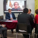 Stalna radna grupa za bezbednost novinara razmatrala pretnje upućene Dinku Gruhonjiću i Ani Lalić Hegediš 12