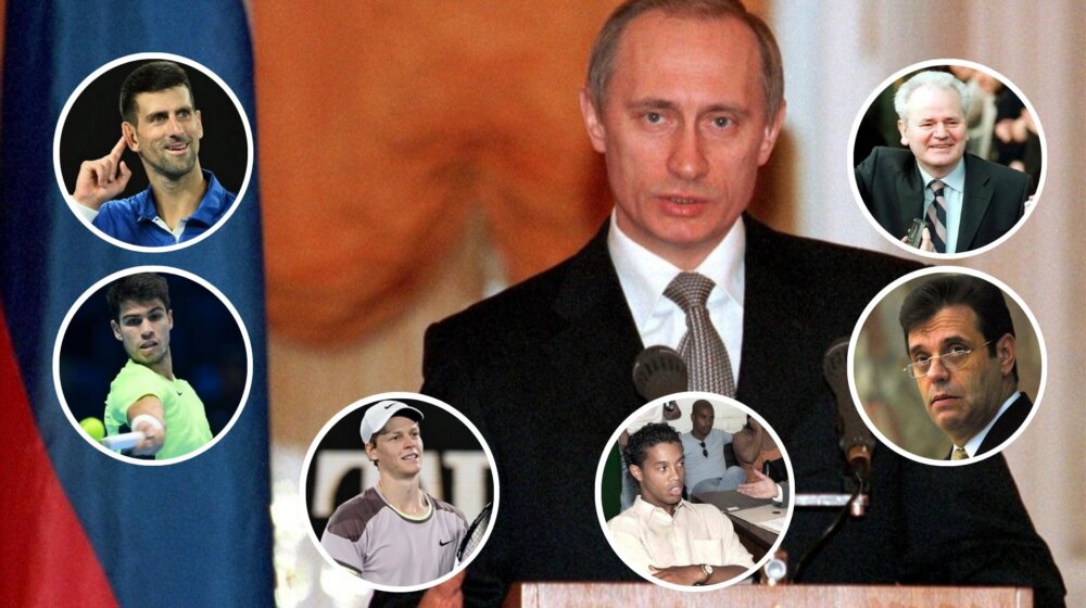 Đoković nije igrao tenis profesionalno, a Alkaraz i Siner nisu bili rođeni: Kako je izgledao svet kada je Vladimir Putin prvi put postao predsednik Rusije? 1