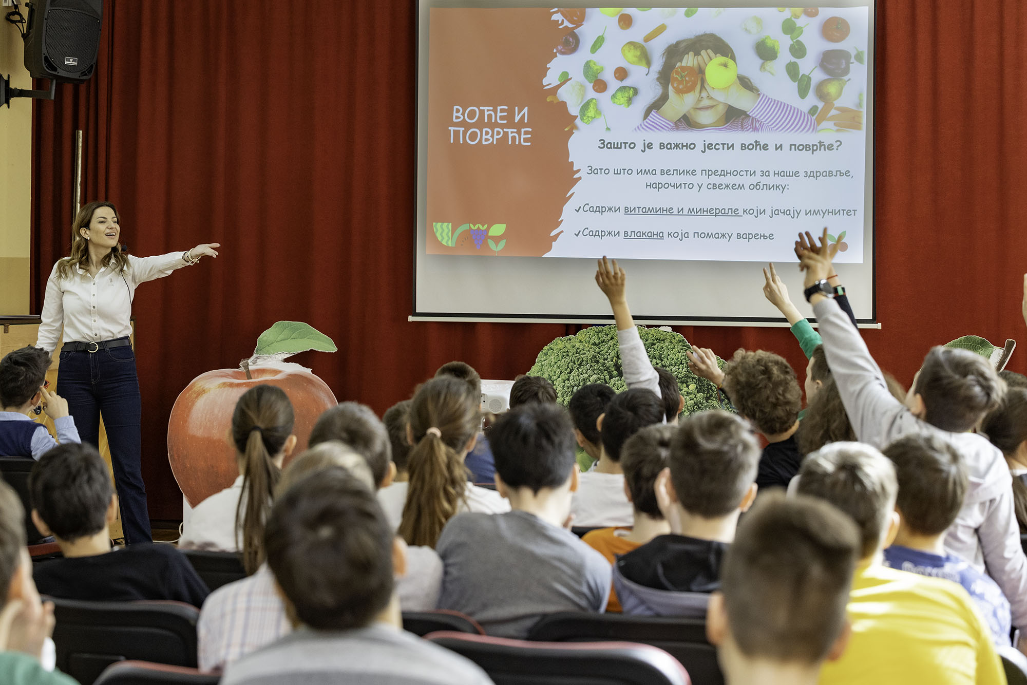 MAXI edukativni karavan "Zdrava hrana svakog dana" obišao 100 škola u Srbiji 2