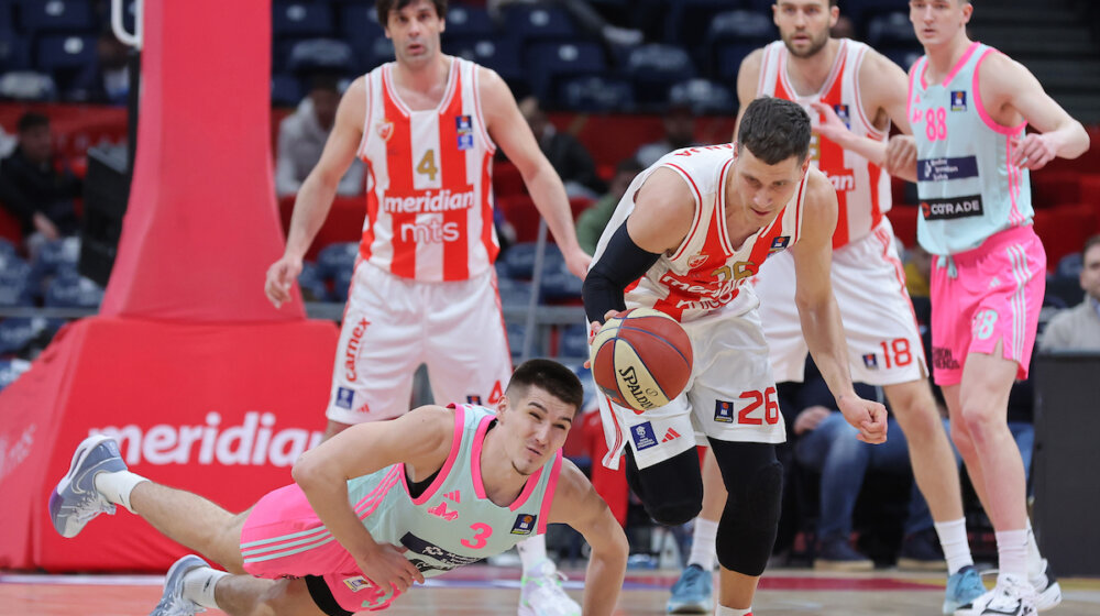 Crvena zvezda priprema taktiku za Partizan, usavršavajući je protiv Mege u nekadašnjem Pioniru 1