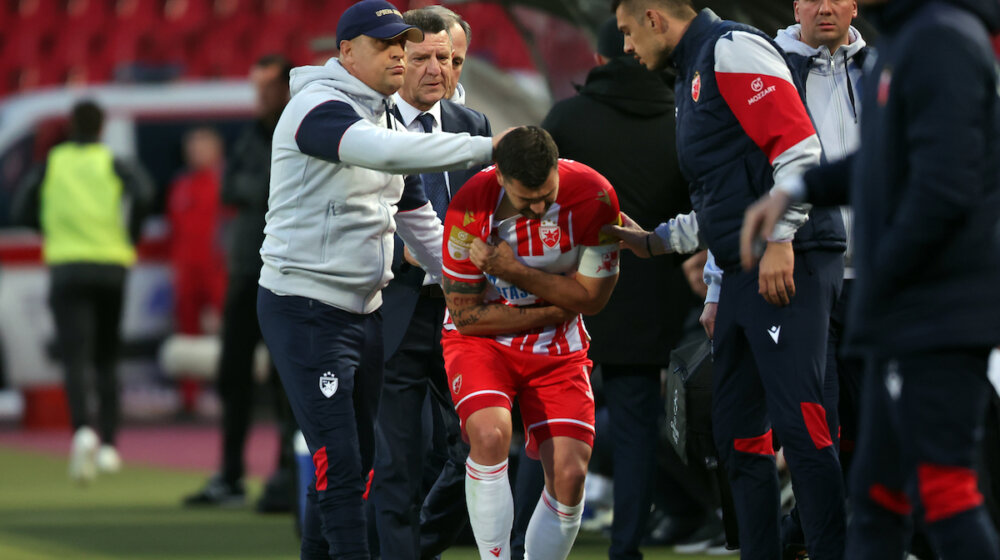 Kapiten Zvezde zbog povreda nije završio ni prvo poluvreme u prethodne dve utakmice: Dragović možda ne zaigra više ovog meseca 1