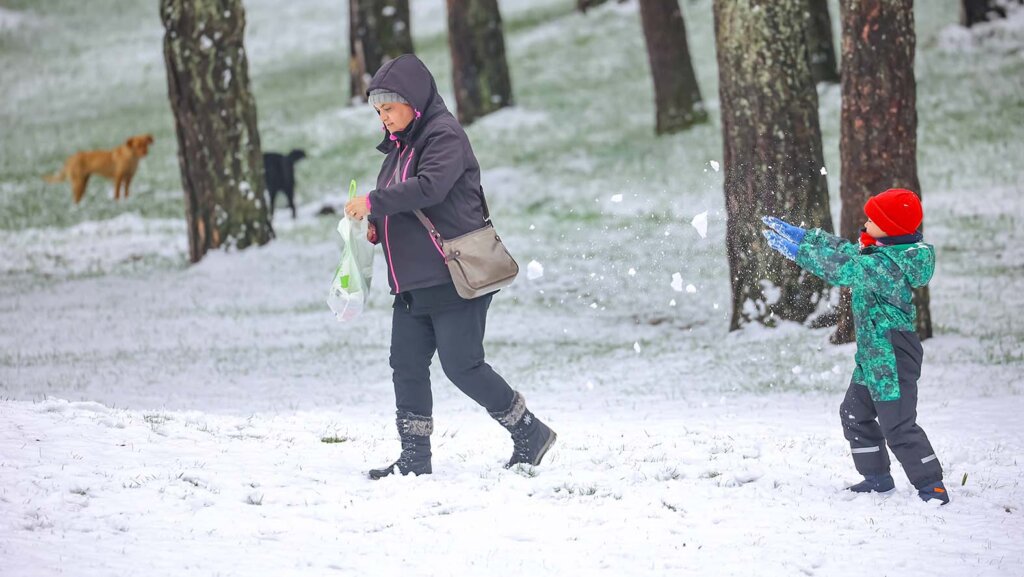 (FOTO) U Šapcu, Kosjeriću, na Zlatiboru i Tari pada sneg: Pogledajte fotografije "belog aprila" 4