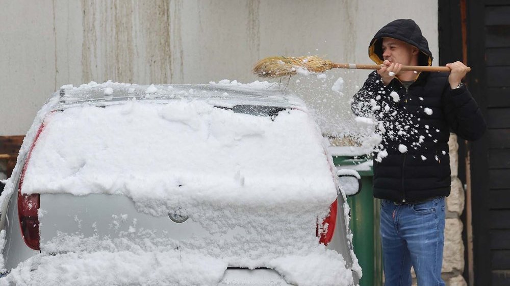 U Nišu pao prvi sneg 1