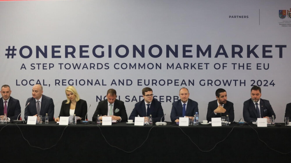Konferencija o zajedničkom regionalnom tržištu Zapadnog Balkana u Novom Sadu 1