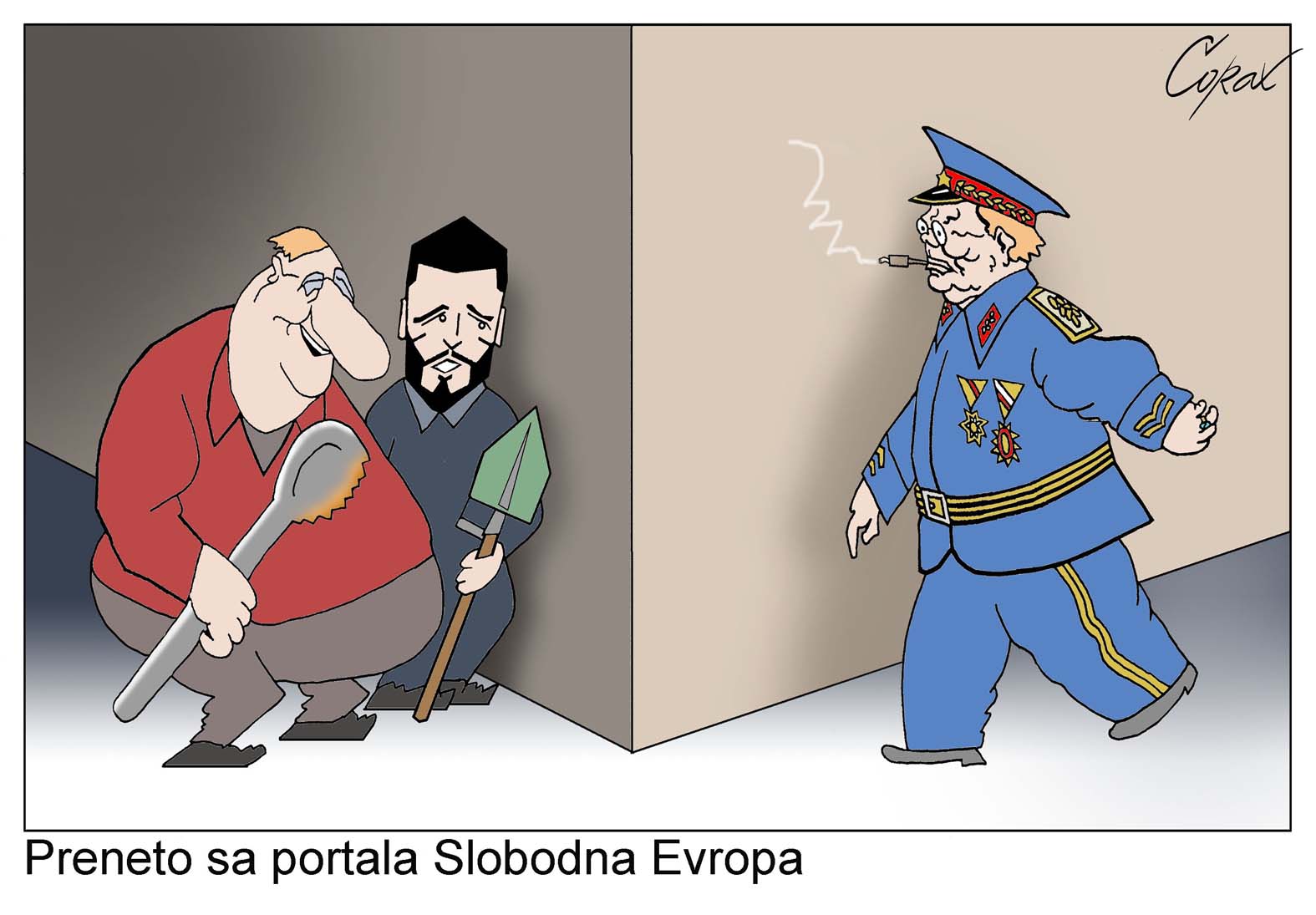 Koje karikature Predraga Koraksića Koraksa su obeležile nedelju za nama? 2