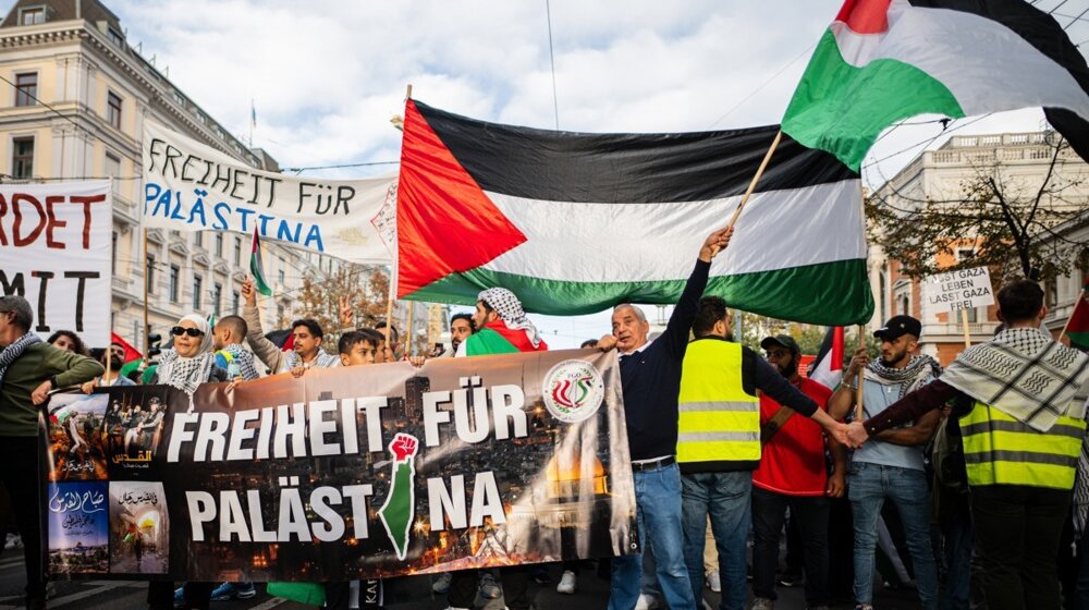 U Beču protest podrške građanima Palestine 11