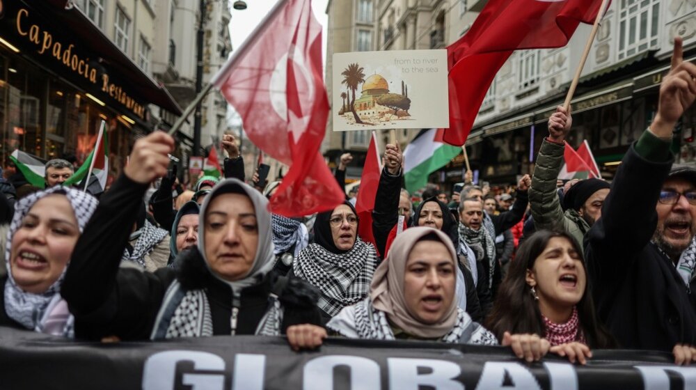 U Ankari skup podrške Gazi: 'SAD i Izrael misle da mogu upravljati celim svetom' 1