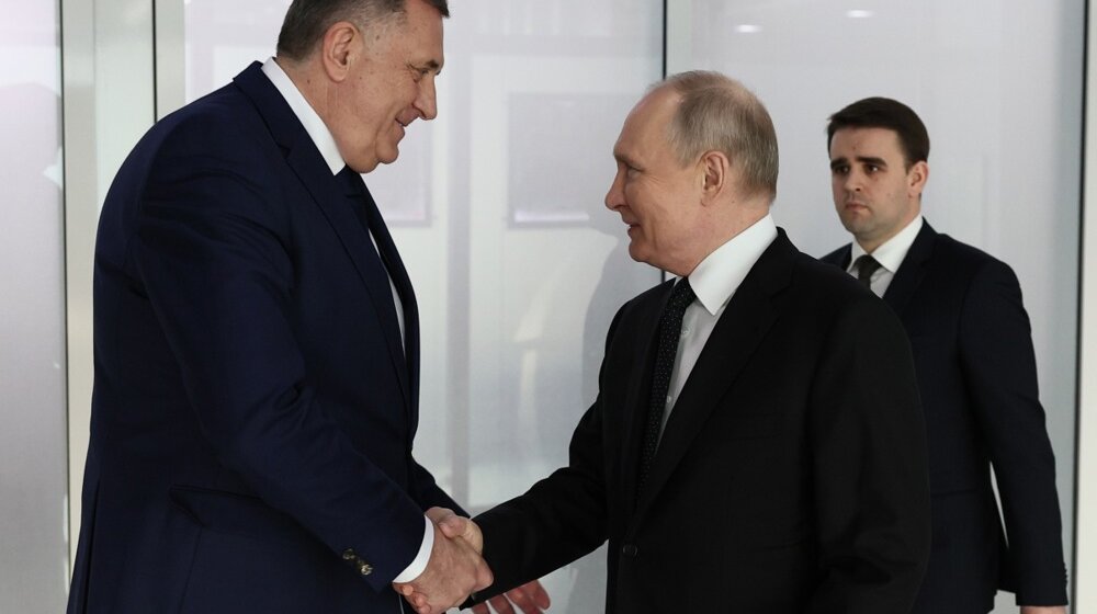 Milorad Dodik i Vladimir Putin