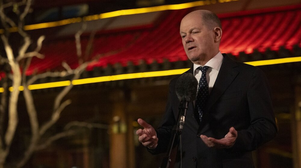 Nemački kancelar Olaf Šolc dobio "šamar" od kineskog lidera Si Đinpinga 1