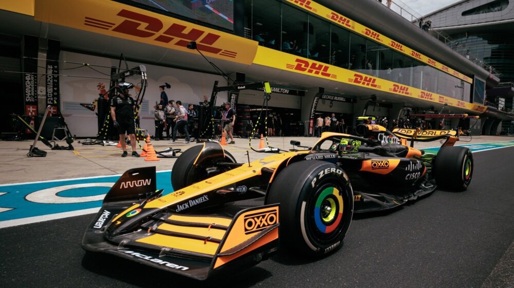 Noris po kiši do pol pozicije za sprint trku u Kini 1