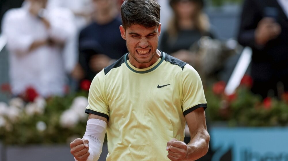 Alkaras u osmini finala Rolan Garosa 1