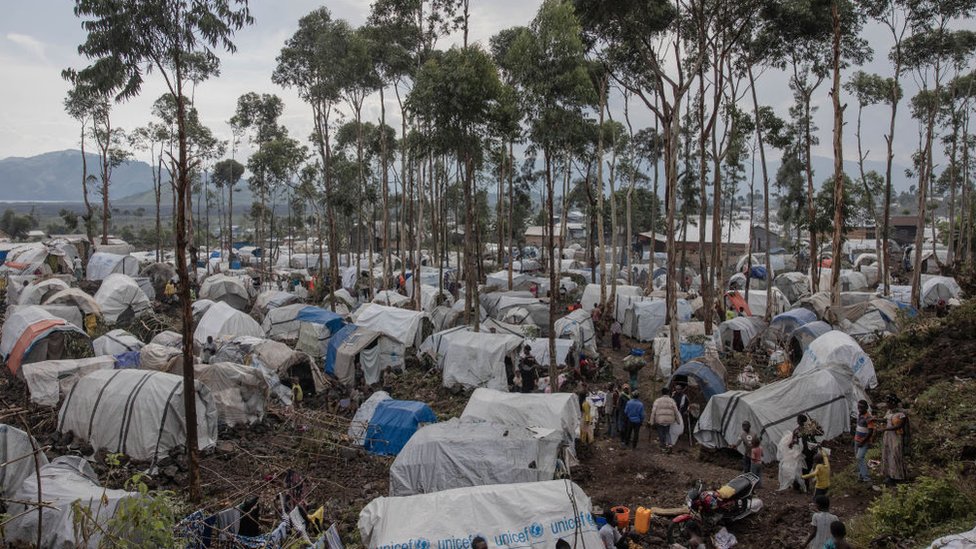 Sukob u Kongu: Pet stvari koje treba da znate o borbama vladinih snaga i pobunjeničke grupe M23 4 Kamp Bulengo nekoliko kilometara od centra Gome, na istoku Demokratske Republike Kongo