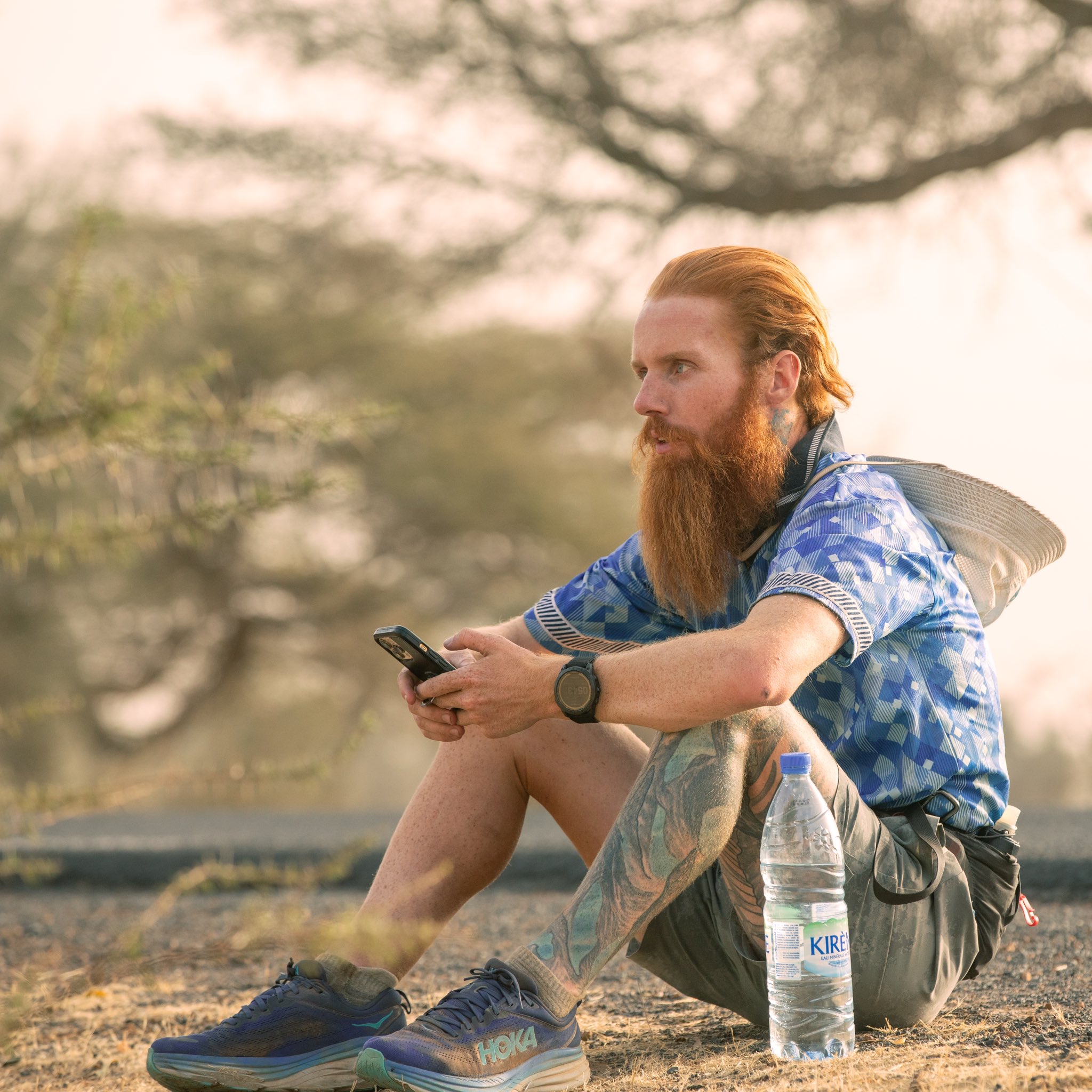 Ekstremni sport: Britanac Ras Kuk koji pretrčao čitavu Afriku stigao na cilj 5 Russell Cook in northern Africa