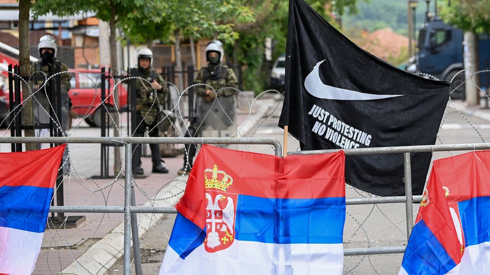 Kosovo, Srbi na Kosovu, protest Srba