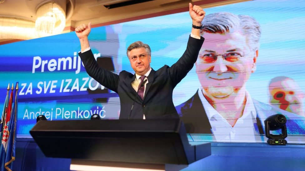 Parlamentarni izbori u Hrvatskoj: HDZ i dalje najjača, ali ne može sama da pravi vladu 1 HDZ, Andrej Plenković