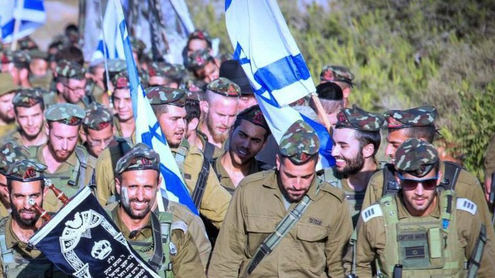 Netzah Yehuda soldiers holding weapons