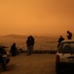 Grčka: Narandžasti saharski pesak nad Atinom 12