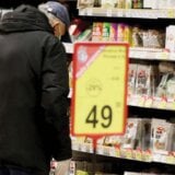 Međugodišnja inflacija u Srbiji u aprilu bila pet odsto, mesečna 0,7 odsto 4